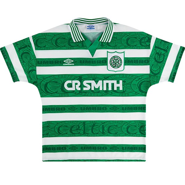 Tailandia Camiseta Celtic Primera Equipación Retro 1995 1997 Verde